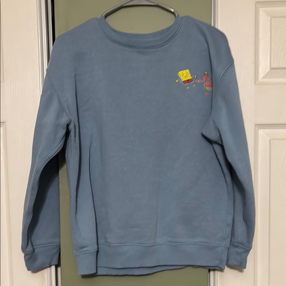 Child’s SpongeBob SquarePants Crewneck Sweater, Excellent Condition! Size XXL